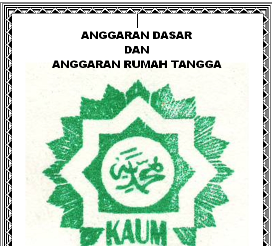 ANGGARAN DASAR DAN  ANGGARAN RUMAH  TANGGA  KELUARGA  ALUMNI 
